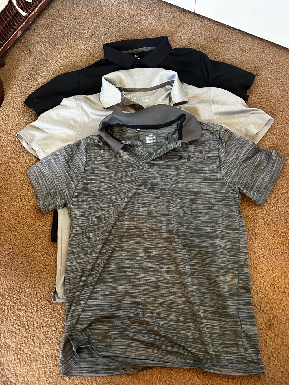 Under Armour youth L polo
